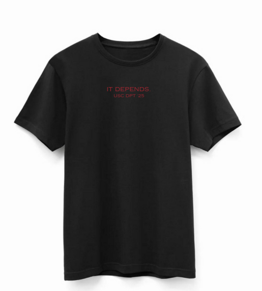 It Depends Short Sleeve T-Shirt- Sustainably Made